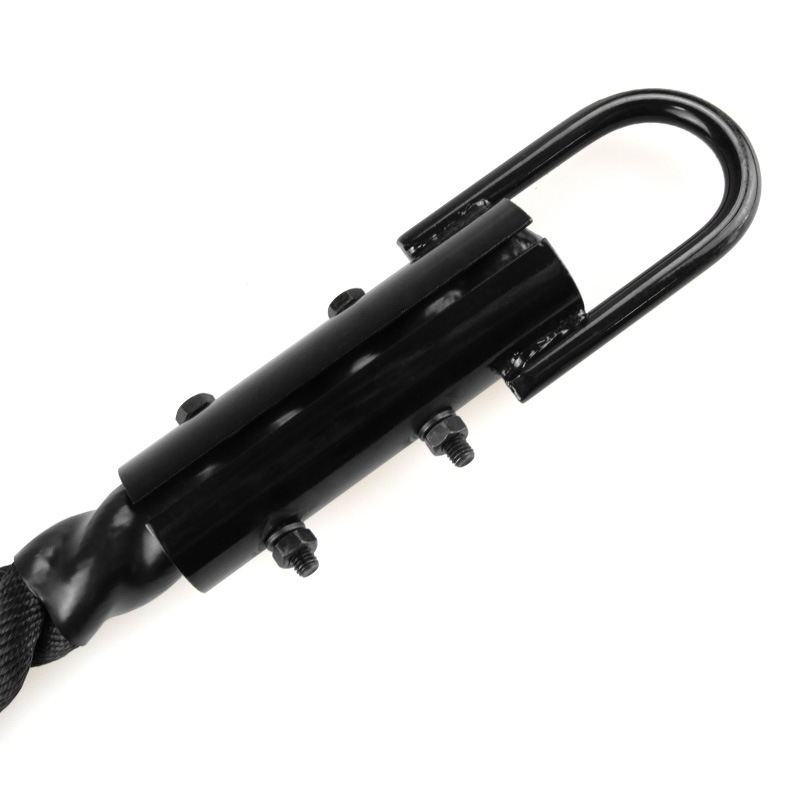 室内外攀爬绳 38mm家庭健身房部队臂力训练涤纶黑色爬绳攀登绳