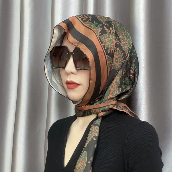 [11.94 Yuan Grabbed 1400 Pieces, Grabbed and Restored 19.9 Yuan] Spring and Summer New Women's Bag Headscarf Sunscreen