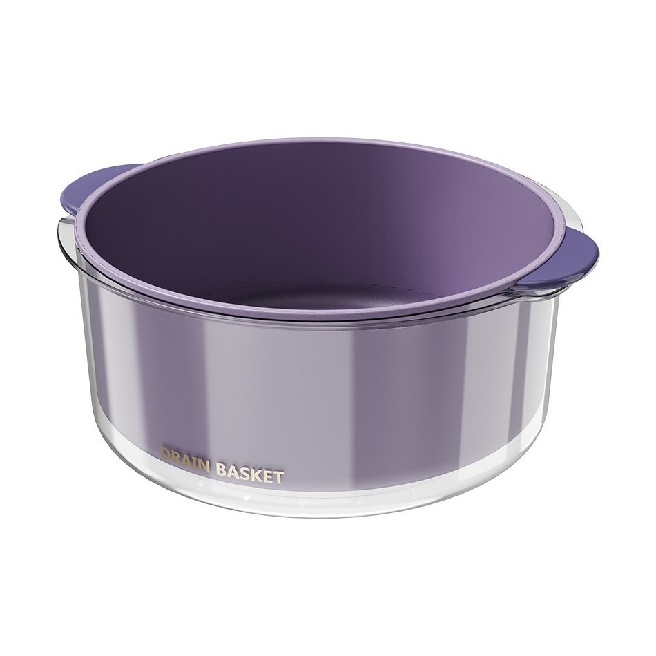 이중 배수 바구니 (스몰 사이즈-보라색)