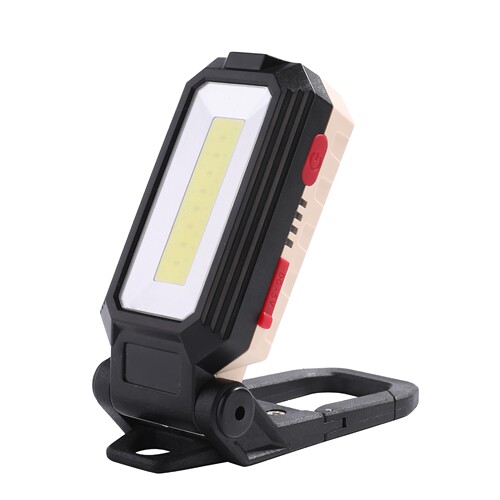 New COB Inspection Work Light with USB Charging, Magnetic, Battery Display, Handheld Foldable Flashlight Wholesale