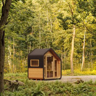 Cross-Border Wholesale Customized Sauna Finnish Pine Sauna Room Mobile Outdoor Steam Room