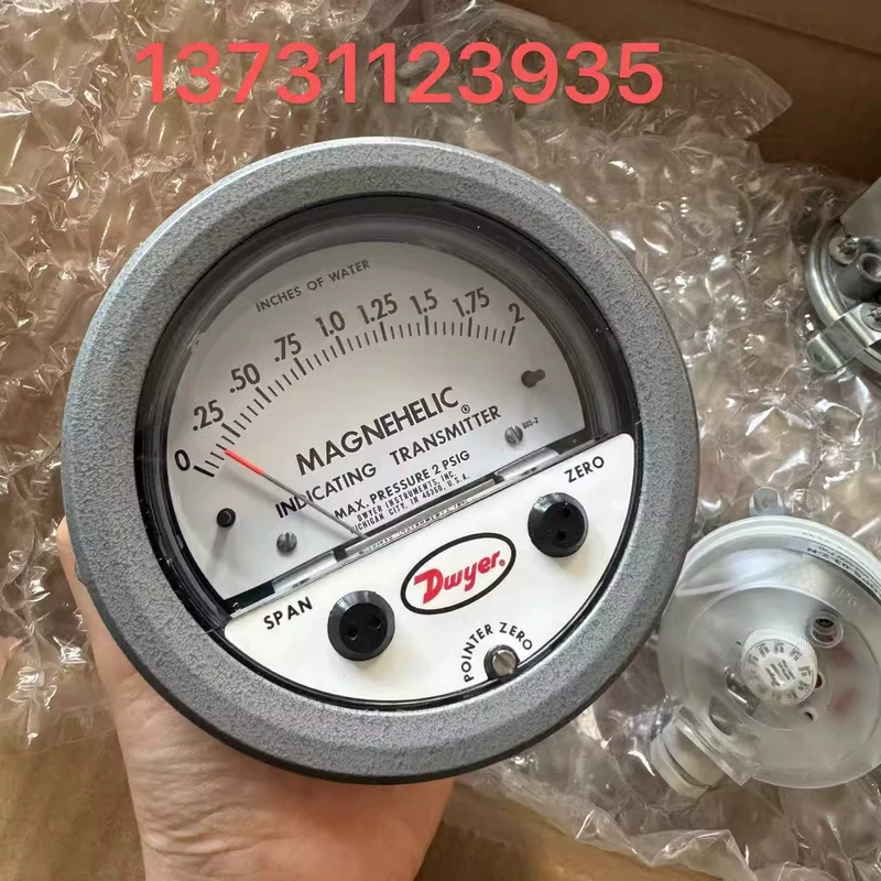 Дифференциальный датчик Dwyer MAGNEHELIC со стрелкой