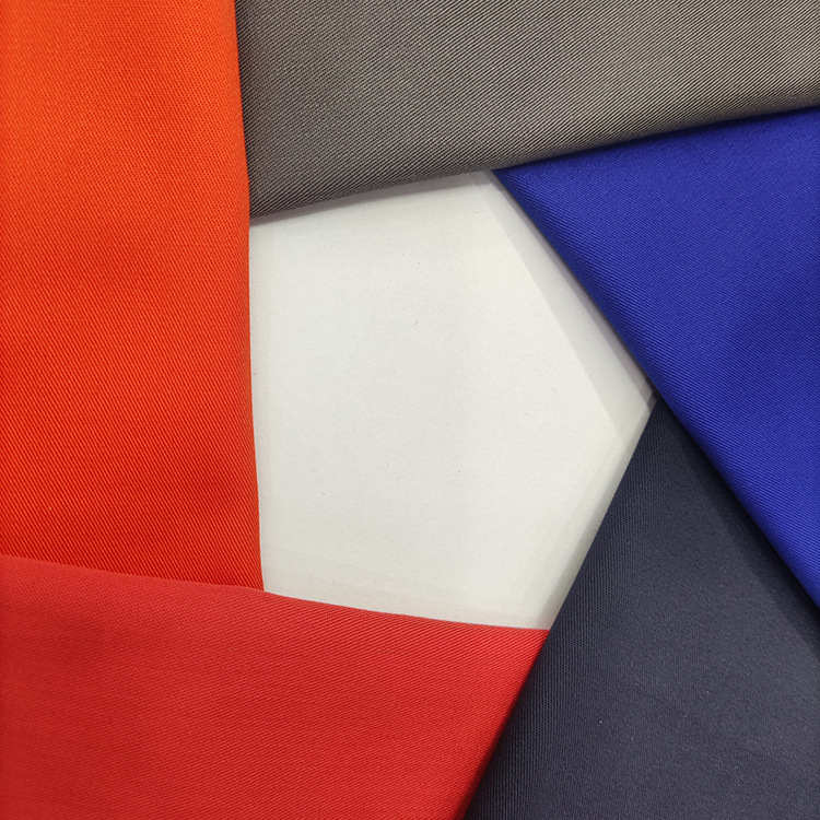 Fabricante de poliéster 65 35 algodón twill TC 65 / 35 tela de bolsillo de algodón teñido