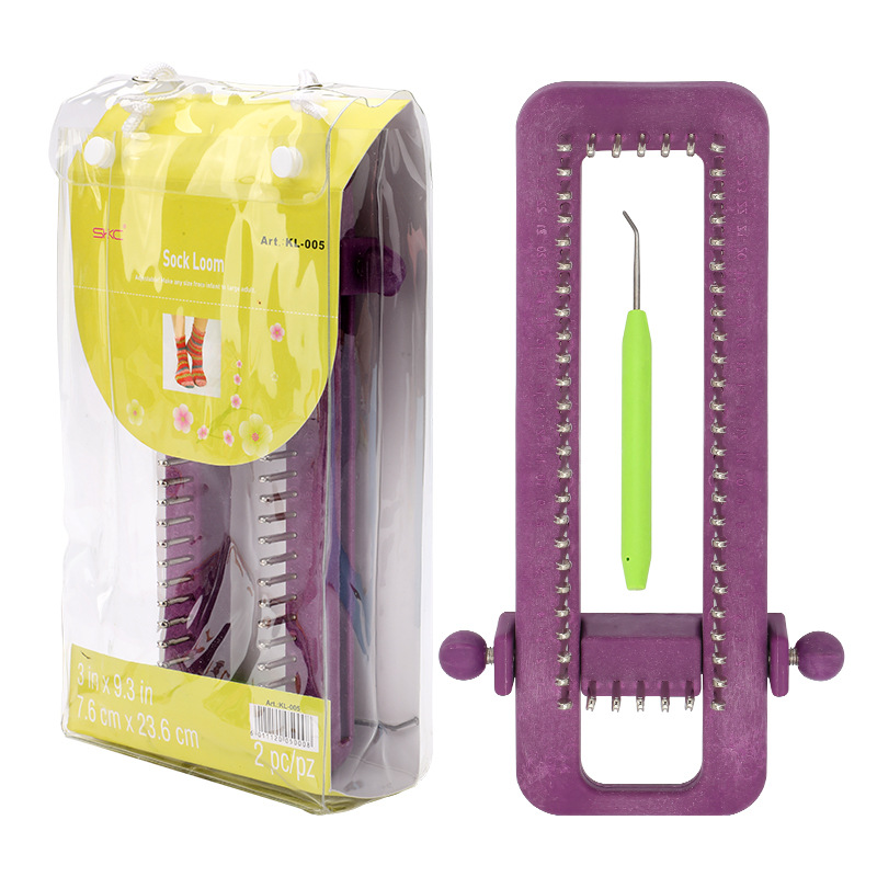 Calcetines SKC máquina de tejer bufanda máquina de tejer sombrero de lana DIY herramienta de tejer calcetines máquina de tejer