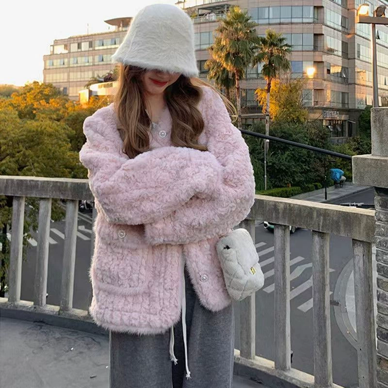 Демисезонная бархатная утеплённая куртка, стиль Chanel, 2024 год, оверсайз, свободный крой