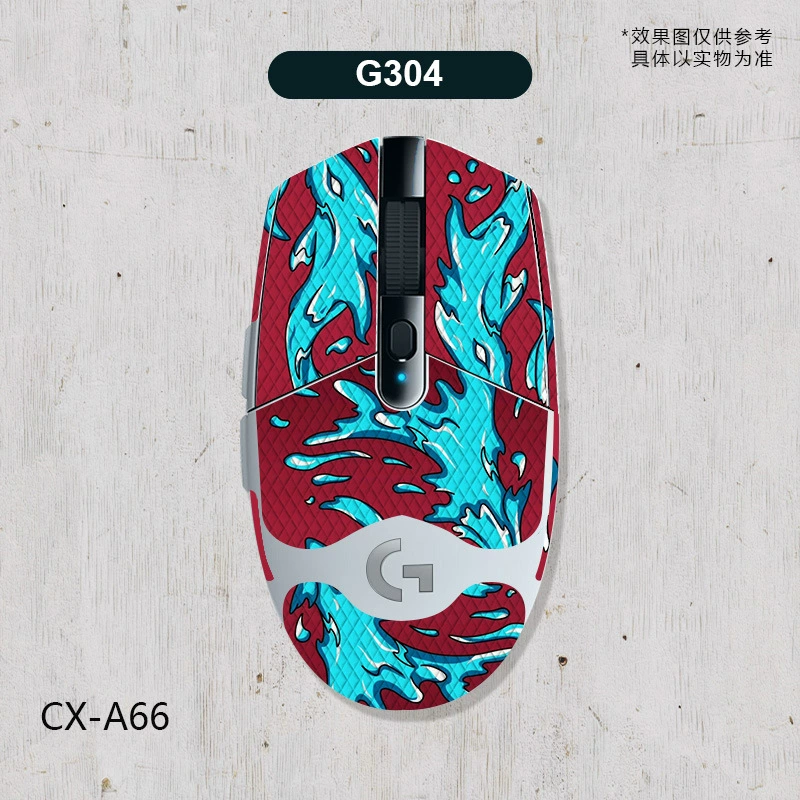 Совместимый с Logitech значок, нескользящая защитная игровая мышь, G304, защита от пота
