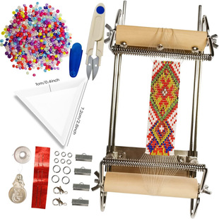 New handmade beading machine DIY woven bracelet bead wearer metal stainless steel simple frame beading machine