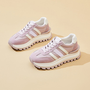 European Station Internet Celebrity Torre Shoes Women's Ins Trendy 2025 Spring New Korean Fashion Trendy Thick Sole Sports Shoes