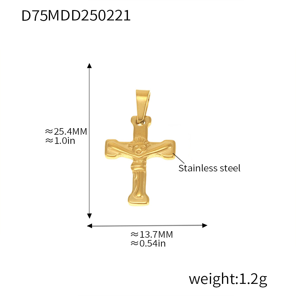 Europa y América de moda DIY accesorios colgante colección red de acero inoxidable 18K joyas collares de oro real al por mayor