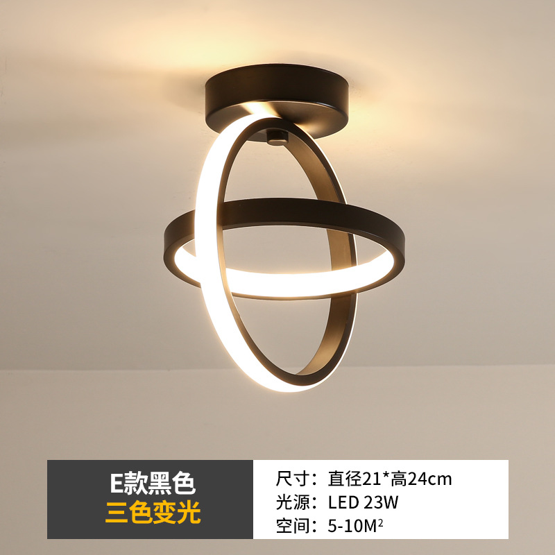 Cuerpo humano inducción entrada luz pasillo luz escaleras guardarropa balcón luz de techo moderno minimalista