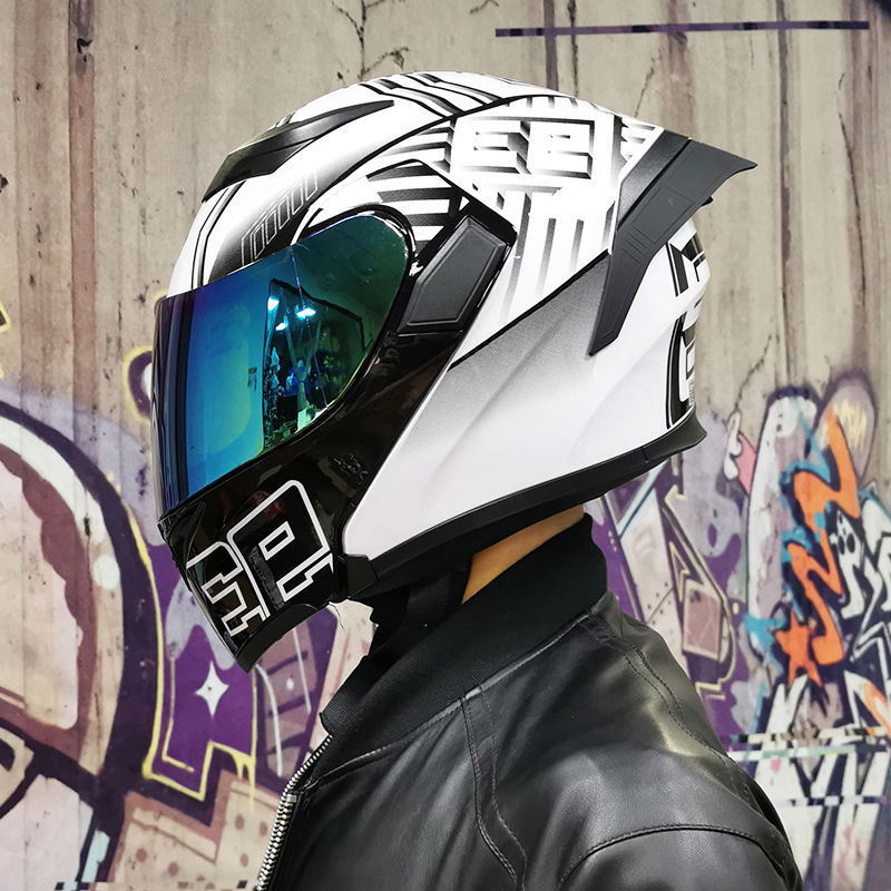 Espejo de color hormiga blanca + cola