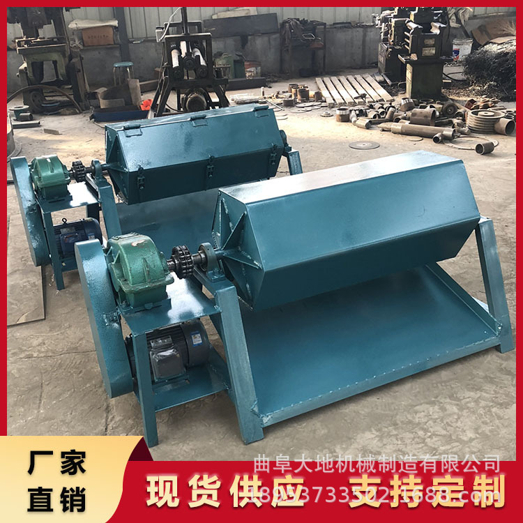 鹅暖石滚筒研磨抛光机 砖块六角滚筒抛光机 五金配件去毛刺抛光机