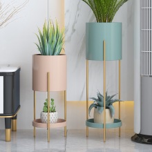 铁艺花架置物架阳台花几多层客厅落地式绿萝多肉花盆架子高端摆件