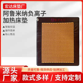 厂家销售阿鲁米纳负离子球加热床垫双温双控岫玉加热床垫