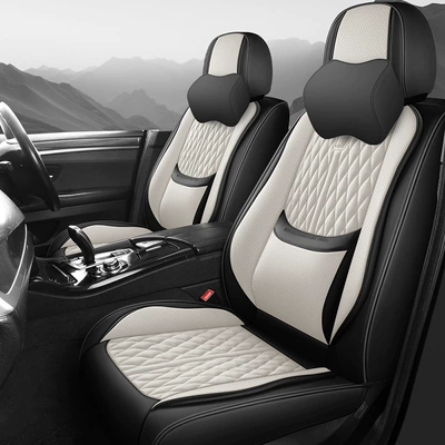 New Universal Diamond Perforated Leather – Universal seat cover