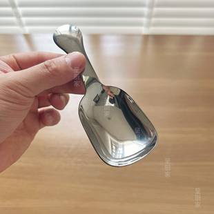 Mini Short-Handle Tea Scoop, 304 Stainless Steel Thickened Soup Spoon, Measuring Spoon, Teaspoon, Coffee Spoon, Tea Divider