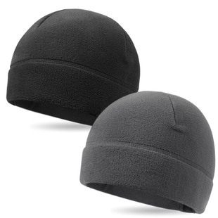 Winter Warm Brimless Hat Men's Women's Skull Cap Breathable Helmet Liner Fleece Lightweight Fit Hat Watch Hat