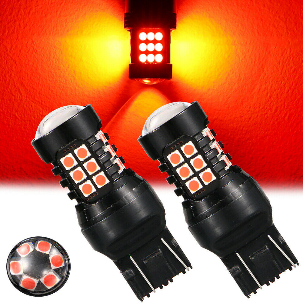 Automóvil LED luz de marcha atrás T20 7443 7440 - 3030 - 30 lámpara de automóvil resaltado decodificado luz de marcha atrás luz de freno