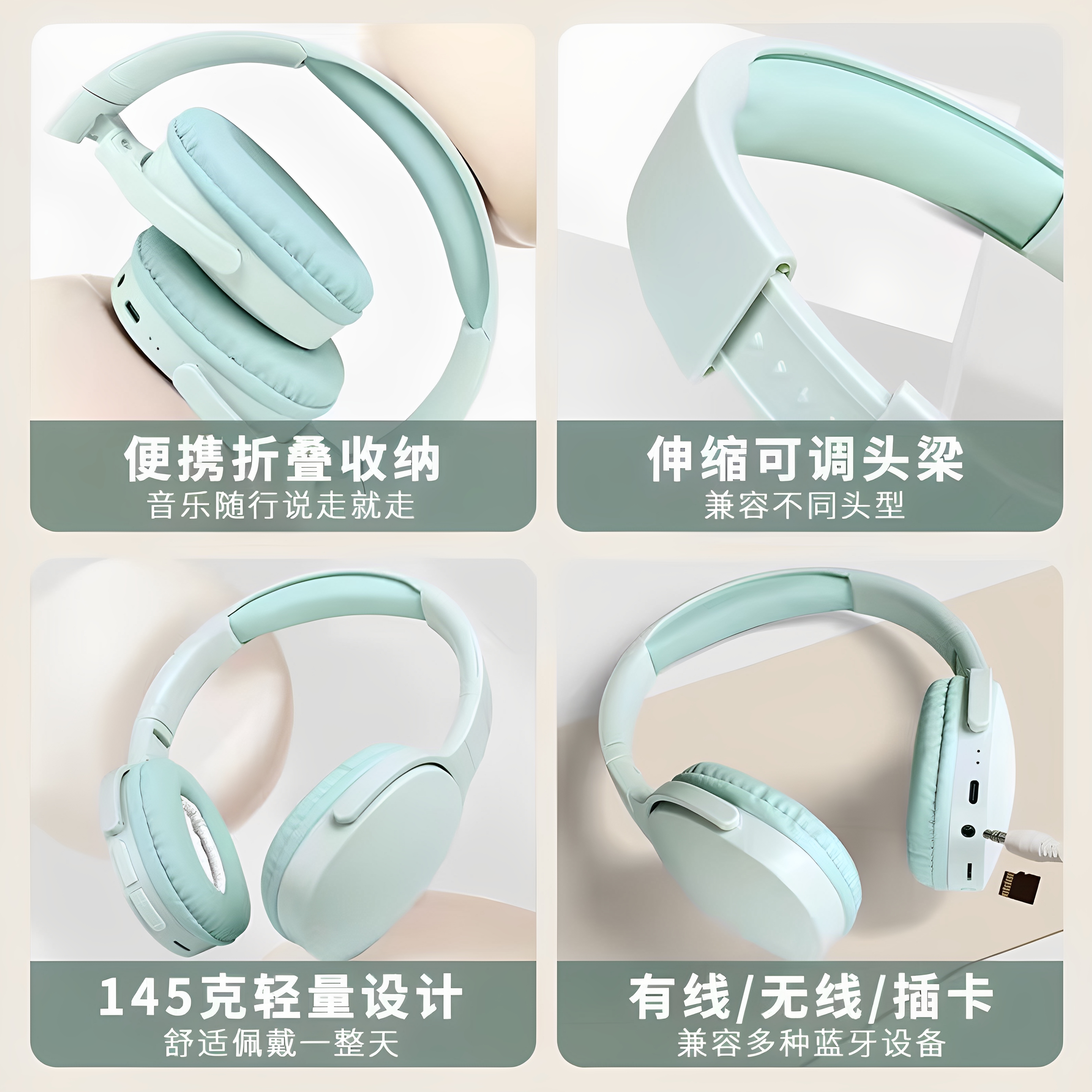 Nuevo auricular Bluetooth deportivo inalámbrico transfronterizo de Amazon, auricular universal para juegos móviles con reducción de ruido al por mayor