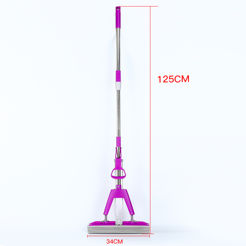 스폰지 걸레 흡수 가정용 걸레 바닥 걸레 청소 접이식 검은면