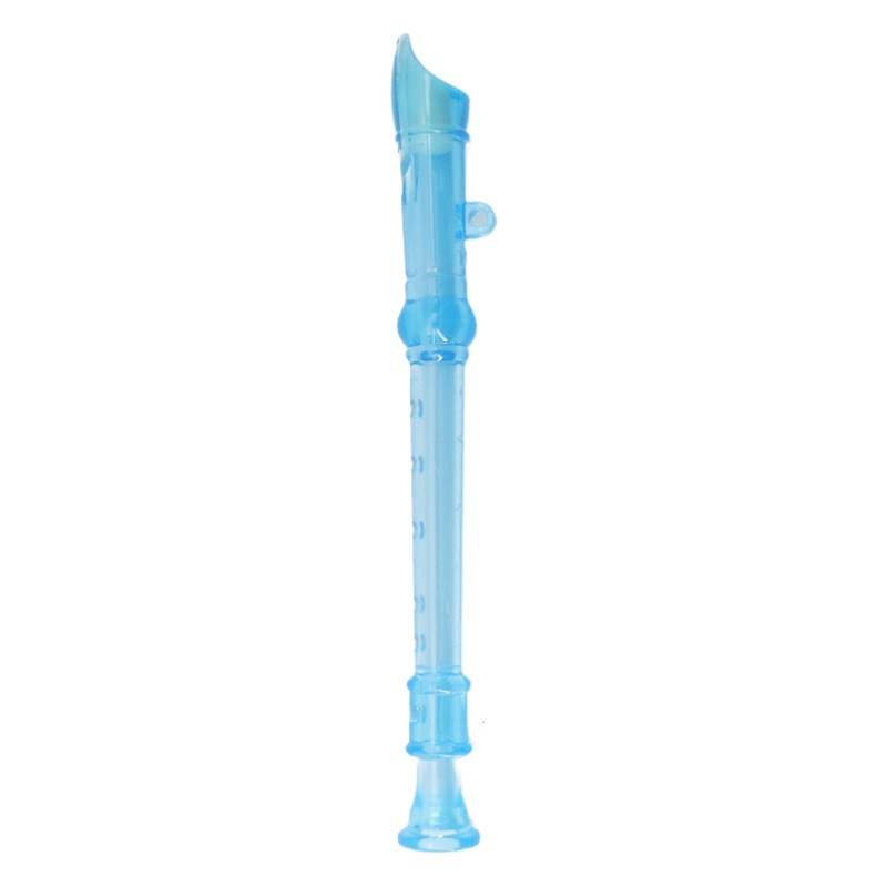 Hot Selling Kidsren's Recorder Kidsren's Early Education Transparent 6-Hole Mini Flute Baby Playing Music Toy Gift