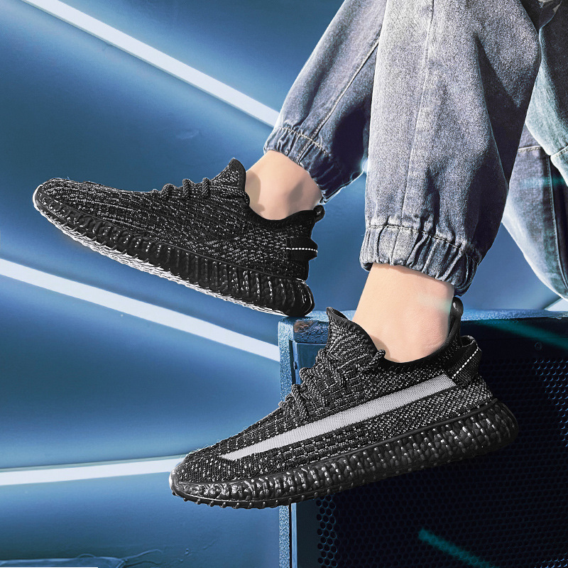 Putian Coconut 350 Stars Shoes 2021 New Sports Men's Fashionable All-match Casual Luminous Mesh Shoes