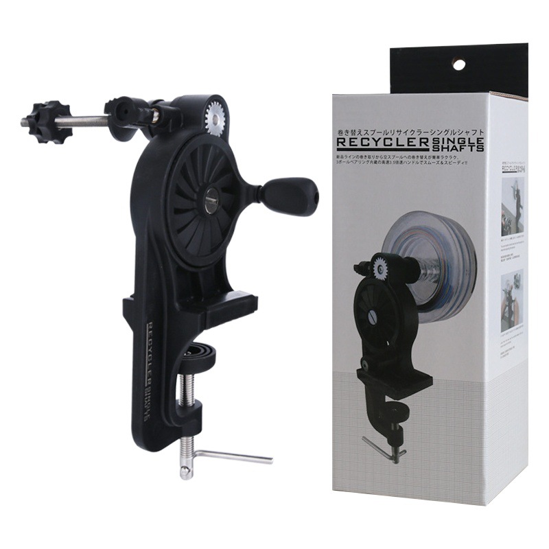 Carrete de pesca dispositivo online carrete de pesca Winder línea de pesca Winder dispositivo online de pesca Pesca rueda giratoria tambor bobinado línea colector de línea