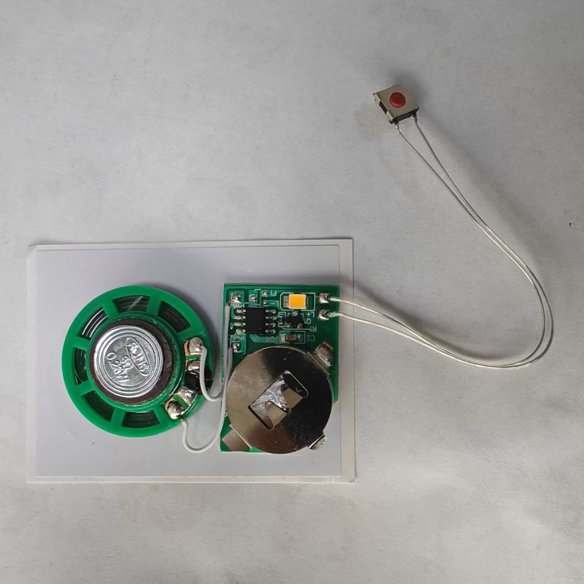 Заводская поставка голосового звукового сигнала с подсветкой, звуковым сигналом и звуковым движением