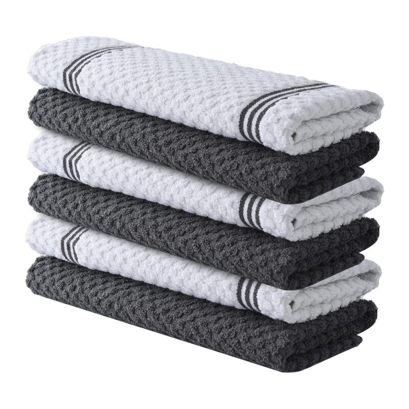 Kitchen Towel Large Cotton Kitchen Hand Towel Flat Dishwashing Cloth Strong Water Absorption Tea Towel Set Cleaning Dish Cloth Kitchen Towel Large Cotton Kitchen Hand Towel Flat Dishwashing Cloth Strong Water Absorption Tea Towel Set Cleaning Dish Cloth