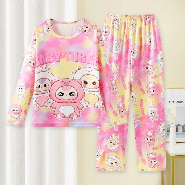 XC long sleeves-Pink baby three years old