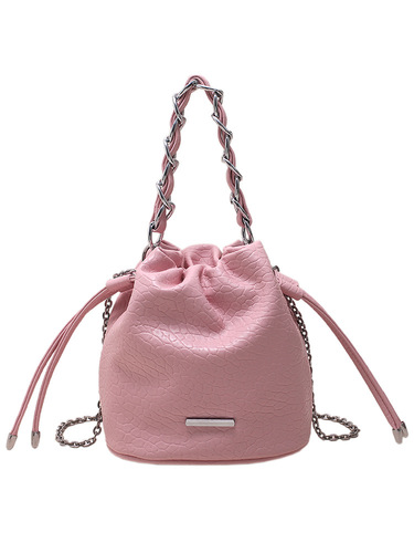This year's popular niche design bags  new women's bags, Western style and versatile chain crossbody bag, super popular bucket bag