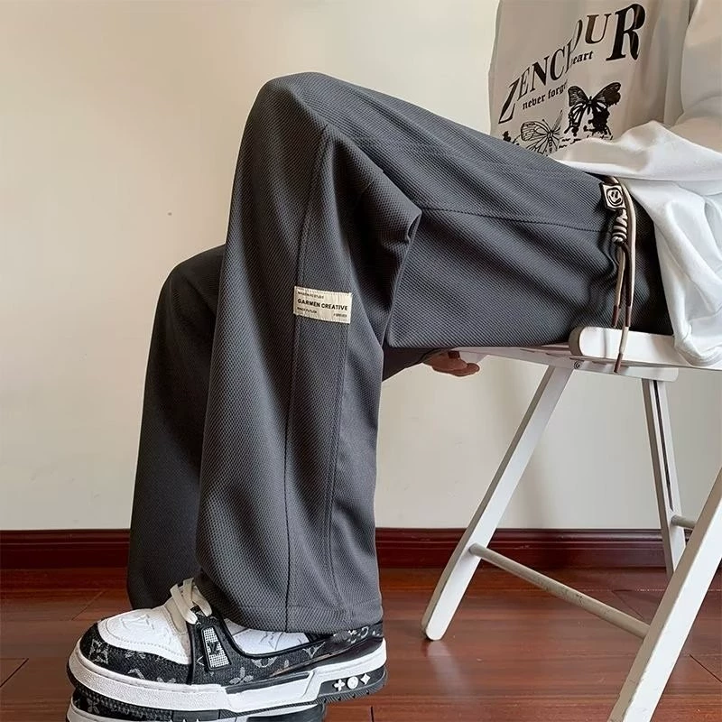 Tide, summer thin men's sports trousers, American style, for teenagers