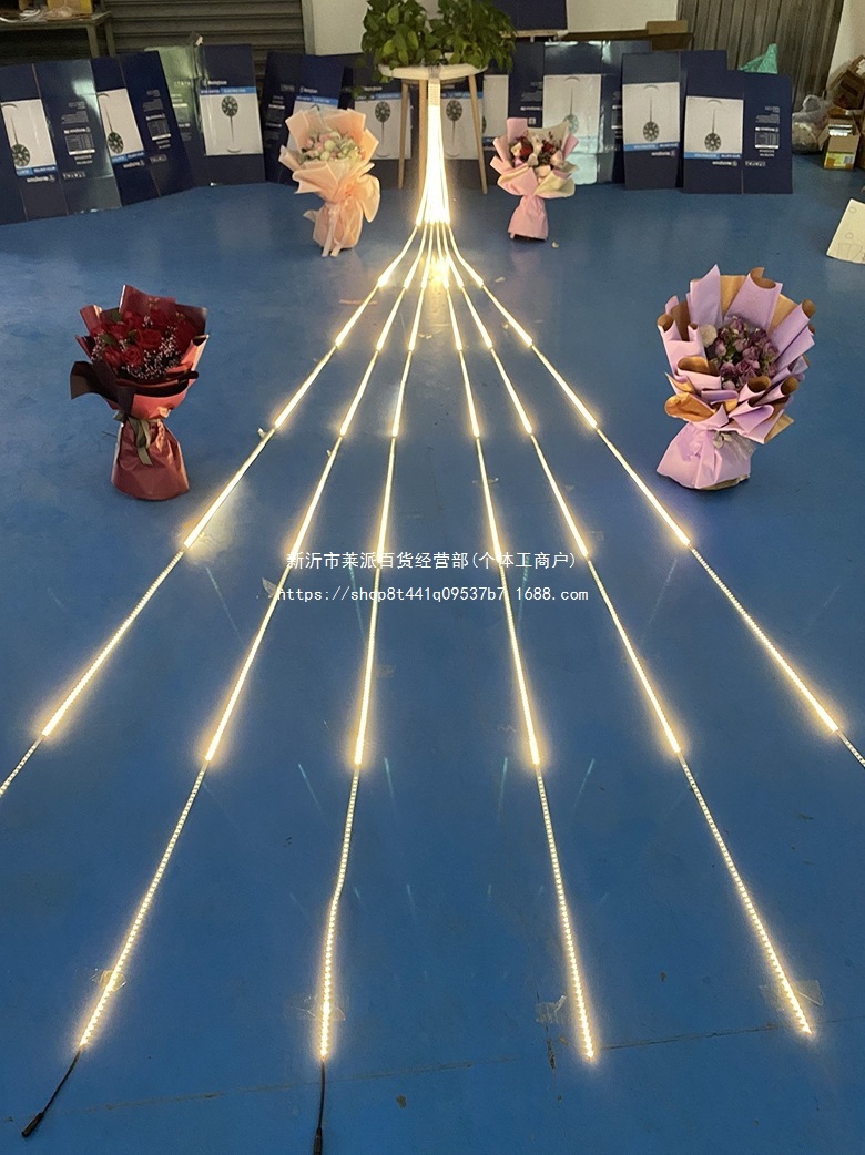 追光招牌防水幻彩带灯跑马长条流水跑马灯外防马灯户外闪光KTV米1