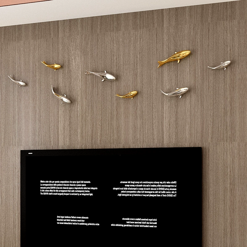 Modern decorations for living room, creative three dimensional pendant, home decor