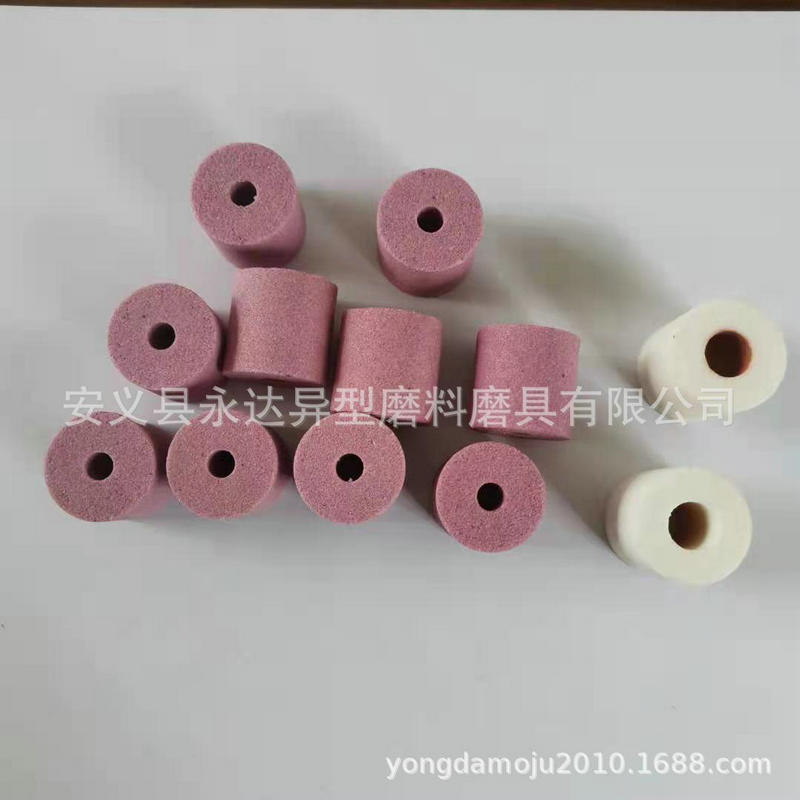 供应各种规格各种颜色通孔砂轮磨钻器砂轮生产厂家