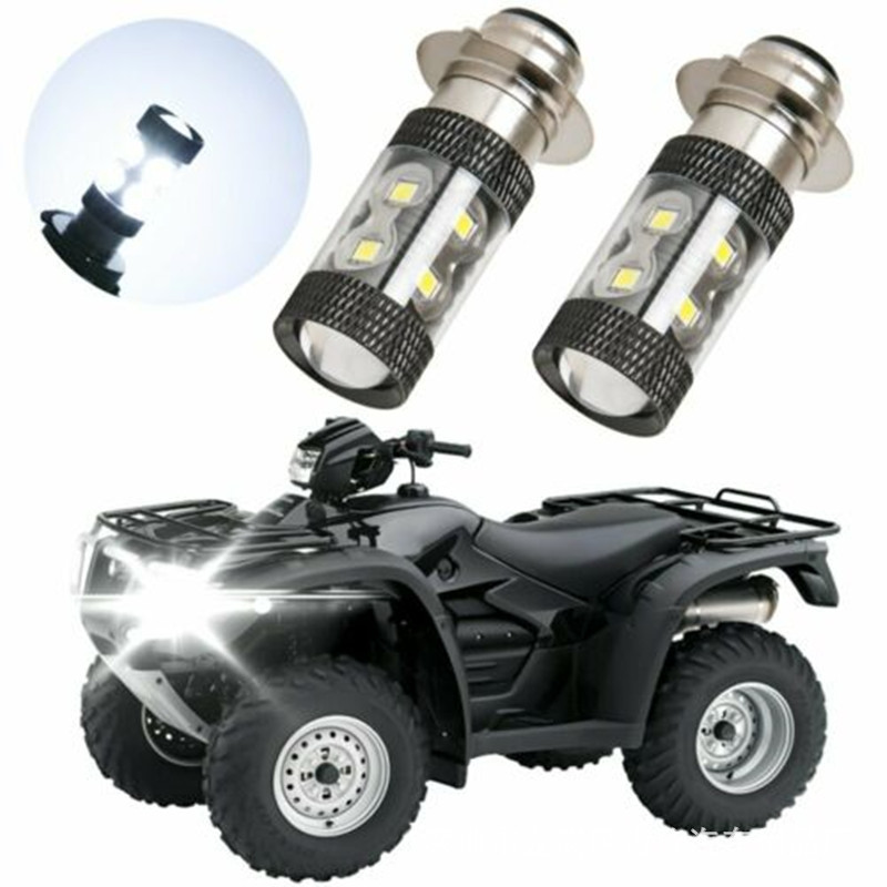 Highlight 50W H6/P15D 10SMD motorcycle headlight H6M motorcycle light high lumen