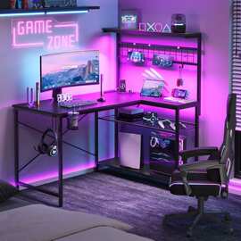 樱桃木台式显示器立架适用于电脑笔记本打印机电视台式架子整理架