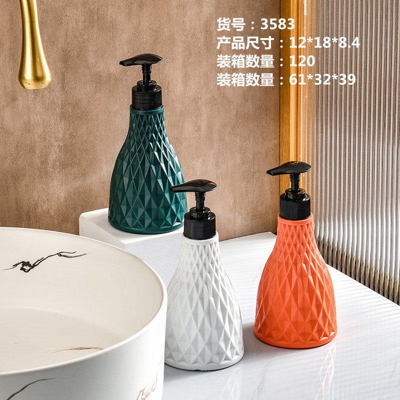 Botellas dispensadoras con bomba, para jabón y gel, 350–500 ml