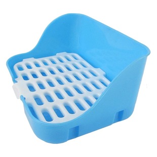 Large rabbit toilet rabbit toilet pet rabbit square toilet urinal potty Rabbit Rabbit shit basin rabbit cage supplies