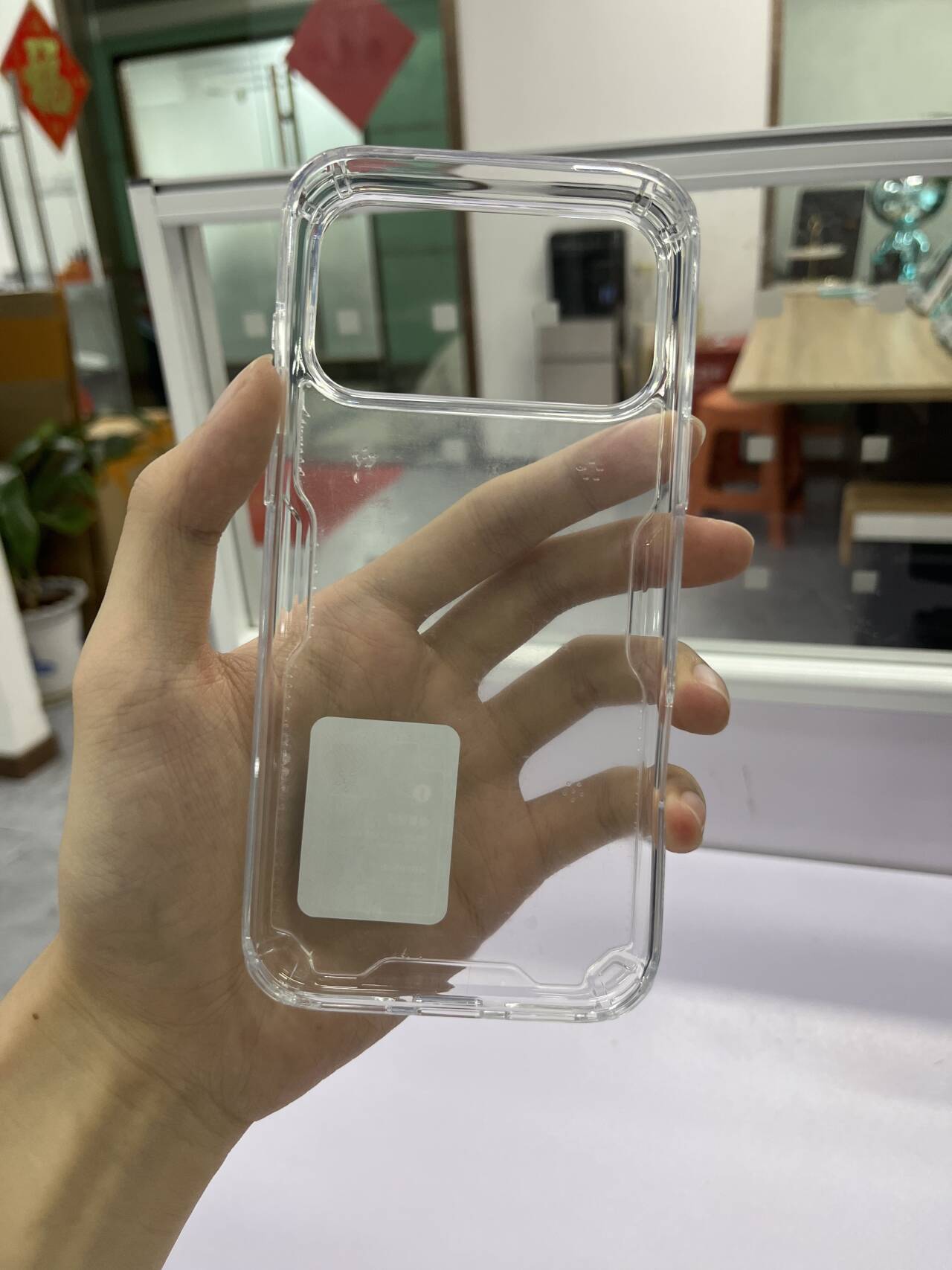 Ốp lưng Nillkin trong suốt chống rơi cho iPhone 17 Pro Max, vỏ cứng mềm kết hợp — iPhone 17 Trắng, iPhone Air Trắng, iPhone 17 Pro Trắng, iPhone 17 Pro Max Trắng chi tiết 12