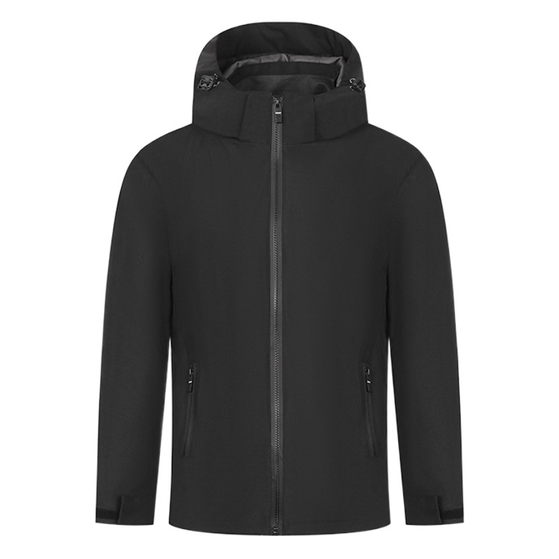 Chaqueta de una sola capa al aire libre con capucha delgada cazadora deportiva casual impermeable resistente al desgaste traje de Montañismo grupo compra overoles
