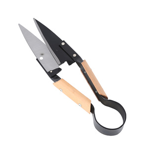 Factory wholesale plastic spraying wool scissors garden hardware tools pruning shears gardening tools small branch shears portable straw shears