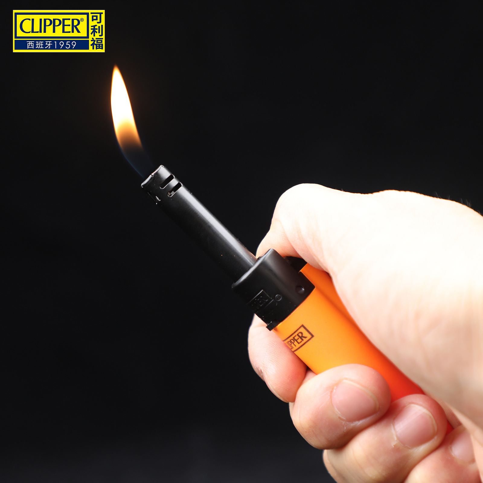 Clipper Clifford tubo largo pipe encendedor especial encendedor encendedor neumático mango largo duradero