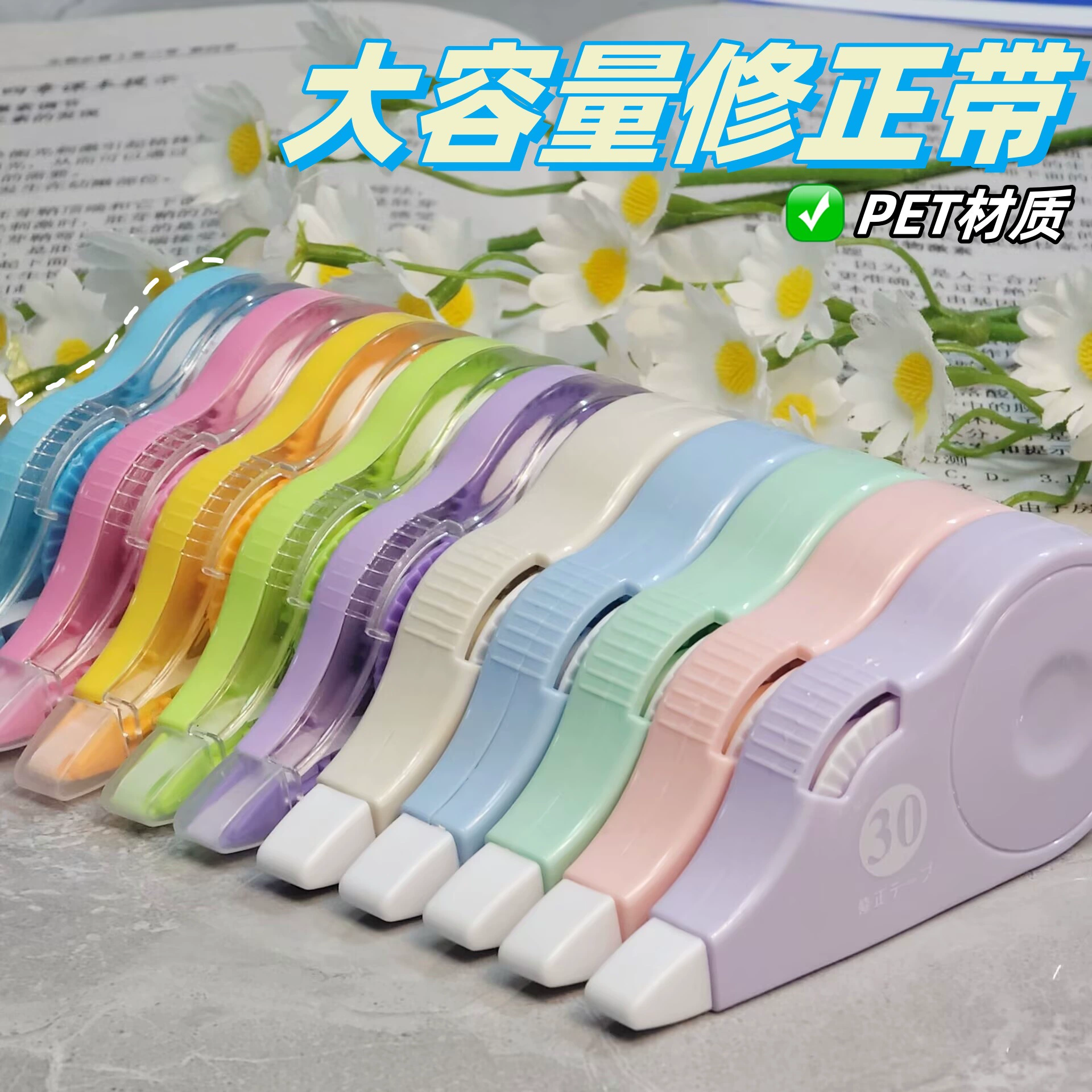 Корректирующая лента большой емкости для изменения неправильного покрытия полосы с высоким значением лица