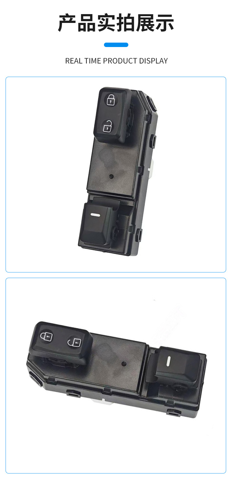 93575-3W100 Glass Lift Switch Right Front Window Button for Sportage-R 10-16