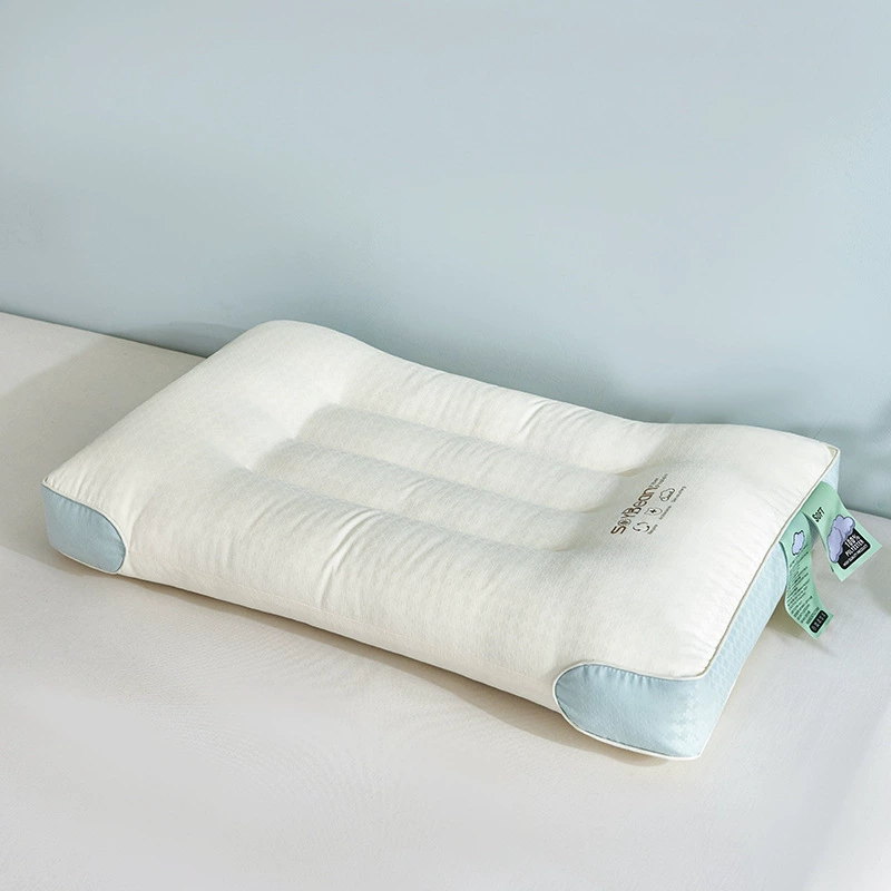 Three dimensional neck pillow for students, with neck protection, washable