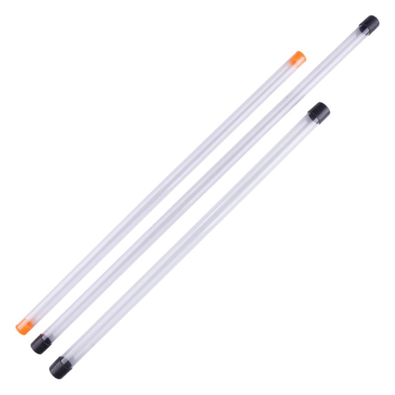 Wholesale Fish Float Transparent Tube Pvc Plastic Float Tube Transparent Float Tube Thickeneded Single Float Tube Fishing Gear Packaging Tube