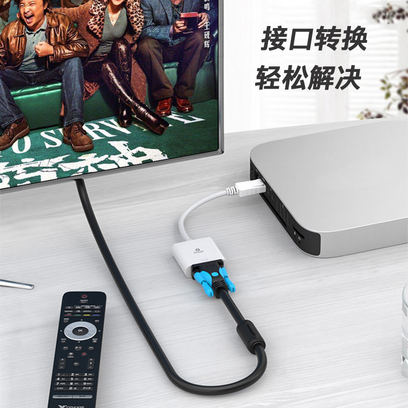 DP al convertidor VGA portátil conectado a TV proyector HD cable adaptador DisplayPort línea 20cm