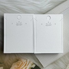 现货时尚饰品纸卡项链手链卡纸头饰卡纸首饰包装卡纸批发可印logo