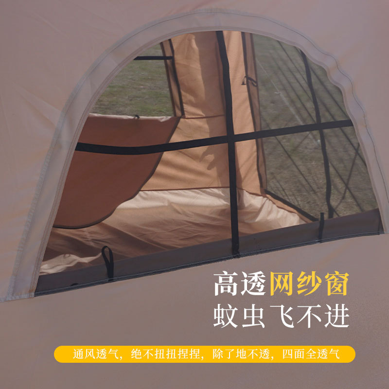 Camping inflables al aire libre camping picnic anti-UV impermeable exquisita multi-personas patio techo cabina al por mayor personalizado